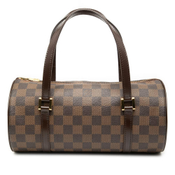 Louis Vuitton AB Louis Vuitton Brown Damier Canvas Fabric Damier Ebene Papillon 26 France