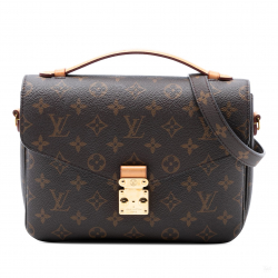 Louis Vuitton Metis Leather Flap Crossbody Monogram
