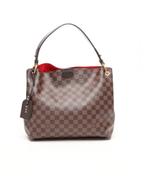 Louis Vuitton Damier Ebene Graceful PM Hobo Bag