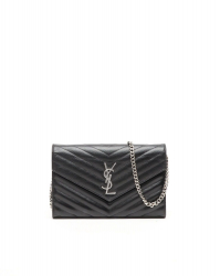 Saint Laurent Cassandre Chain Wallet Shoulder Bag
