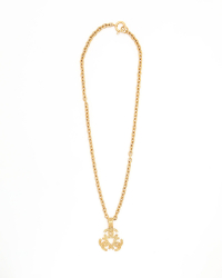 Chanel Vintage Triple Coco Mark Necklace