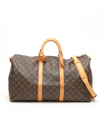 Louis Vuitton Monogram Keepall Bandoulière 50 Weekend Bag