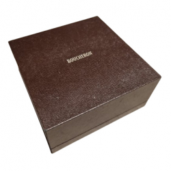 Boucheron Boîte à bijoux en cuir et vison