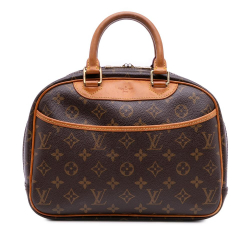 Louis Vuitton B Louis Vuitton Brown Monogram Canvas Canvas Monogram Trouville France