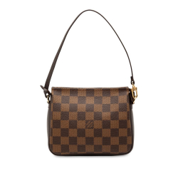 Louis Vuitton B Louis Vuitton Brown Damier Canvas Fabric Damier Ebene Trousse Pochette France