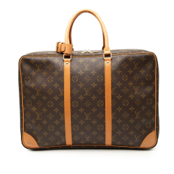 Louis Vuitton B Louis Vuitton Brown Monogram Canvas Fabric Monogram Sirius 45 France