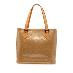 Louis Vuitton B Louis Vuitton Brown Beige Vernis Leather Leather Monogram Vernis Houston Spain