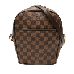 Louis Vuitton B Louis Vuitton Brown Damier Canvas Fabric Damier Ebene Ipanema PM France