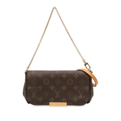 Louis Vuitton B Louis Vuitton Brown Monogram Canvas Fabric Monogram Favorite PM France