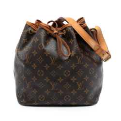 Louis Vuitton B Louis Vuitton Brown Monogram Canvas Fabric Monogram Petit Noe France