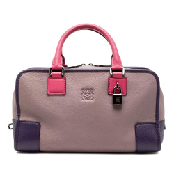 Loewe B LOEWE Purple Goatskin Leather Tricolor Amazona 28 Spain