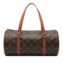 Louis Vuitton AB Louis Vuitton Brown Monogram Canvas Fabric Monogram Papillon 30 France