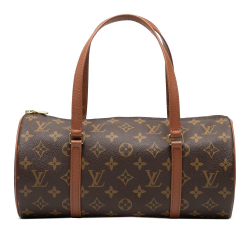 Louis Vuitton AB Louis Vuitton Brown Monogram Canvas Fabric Monogram Papillon 30 France