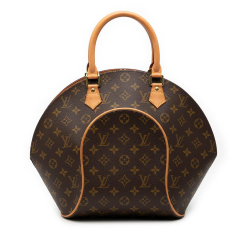 Louis Vuitton B Louis Vuitton Brown Monogram Canvas Fabric Monogram Ellipse PM France