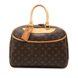 Louis Vuitton B Louis Vuitton Brown Monogram Canvas Fabric Monogram Deauville France