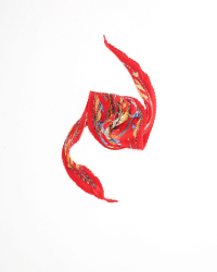 Hermès 140 Pleated Silk Scarf