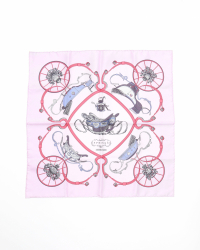 Hermès Spring Philippe Ledoux 45 Silk scarf