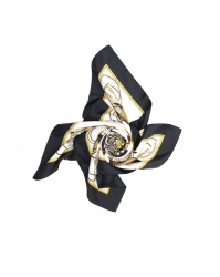 Hermès Carré 90 Les Voitures à Transformation Silk Scarf