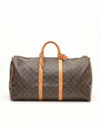 Louis Vuitton Monogram Keepall 55 Weekend Bag