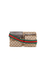 Gucci GG Double Pocket Waist Bag