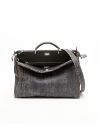 Fendi Peekaboo XL Burnished Business Bag