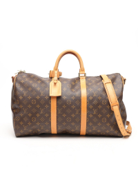 Louis Vuitton Monogram Keepall Bandoulière 50 Weekend Bag