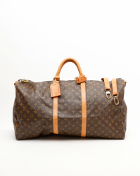 Louis Vuitton Monogram Keepall Bandoulière 60 Weekend Bag