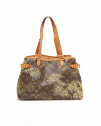 Louis Vuitton Limited Edition Gold Dentelle Batignolles Horizontal Bag