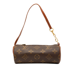 Louis Vuitton B Louis Vuitton Brown Monogram Canvas Fabric Monogram Papillon Pochette France