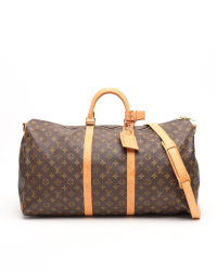 Louis Vuitton Monogram Keepall Bandoulière 55 Weekend Bag