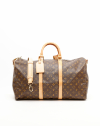 Louis Vuitton Monogram Keepall Bandoulière 50 Weekend Bag