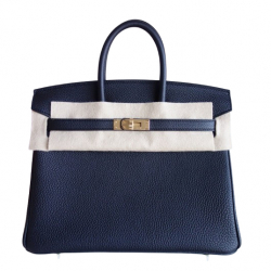 Hermès Hermes Birkin 25 black leather bag