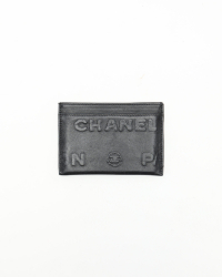 Chanel Coco Mark Leather Card Holder