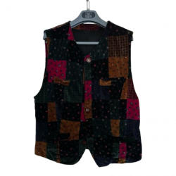 Dolce&Gabbana Weste im Vintage-Patchwork-Stil