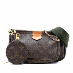 Louis Vuitton Multi Pochette Accessoires Canvas Pouch Crossbody Monogram