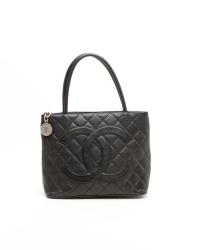 Chanel Caviar Medallion Tote Bag
