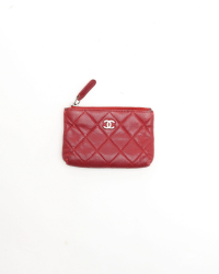 Chanel Matelasse Coin/key Purse