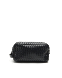 Bottega Veneta Intrecciato Leather Travel Pouch