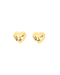 Saint Laurent Heart Clip-on Earrings