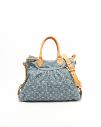 Louis Vuitton Monogram Denim Neo Cabby MM Bag