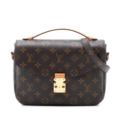 Louis Vuitton AB Louis Vuitton Brown Monogram Canvas Fabric Monogram Pochette Metis France