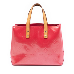 Louis Vuitton B Louis Vuitton Pink Hot Pink Vernis Leather Leather Monogram Vernis Reade PM France