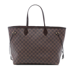 Louis Vuitton B Louis Vuitton Brown Damier Canvas Fabric Damier Ebene Neverfull GM France