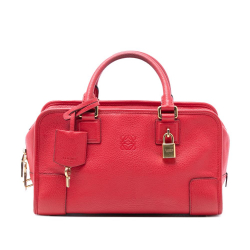 Loewe B LOEWE Red Goatskin Leather Amazona 28 Spain