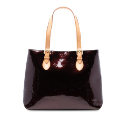 Louis Vuitton AB Louis Vuitton Purple Vernis Leather Leather Monogram Vernis Brentwood France