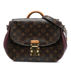 Louis Vuitton B Louis Vuitton Brown Monogram Canvas Fabric Monogram Eden MM France