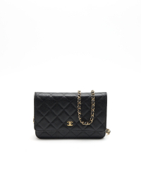 Chanel Caviar Quilted Wallet On Chain Bag