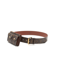 Louis Vuitton Monogram Ceinture Pochette Duo Belt