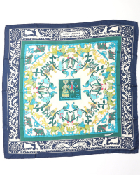 Hermès 100 Cashmere Silk Scarf