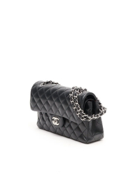 Chanel Small Lambskin Quilted Classic Double Flap Bag